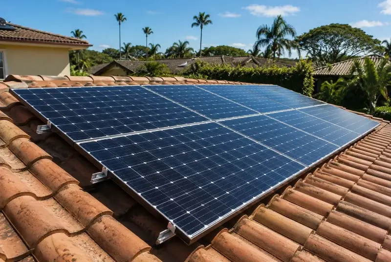 Installation de panneaux solaires à Viane